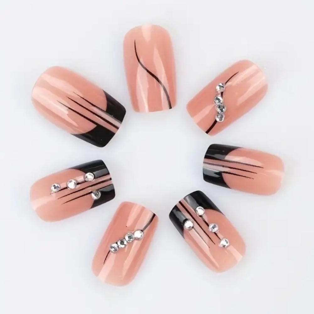 2/$16 Rhinestone Press On Nails - Picture 3 of 11